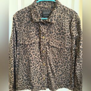 Animal print jacket